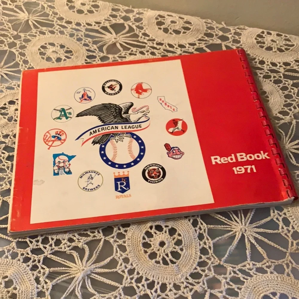 1971 AMERICAN LEAGUE Red Book BALTIMORE Orioles BOOG POWELL Yankees TIGERS Twins